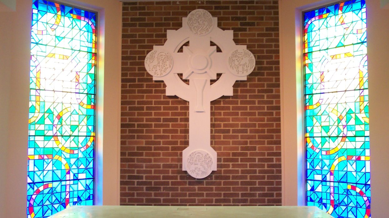 View of a cross